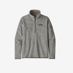 Patagonia Better Sweater 1/4 Zip Fleece Birch White